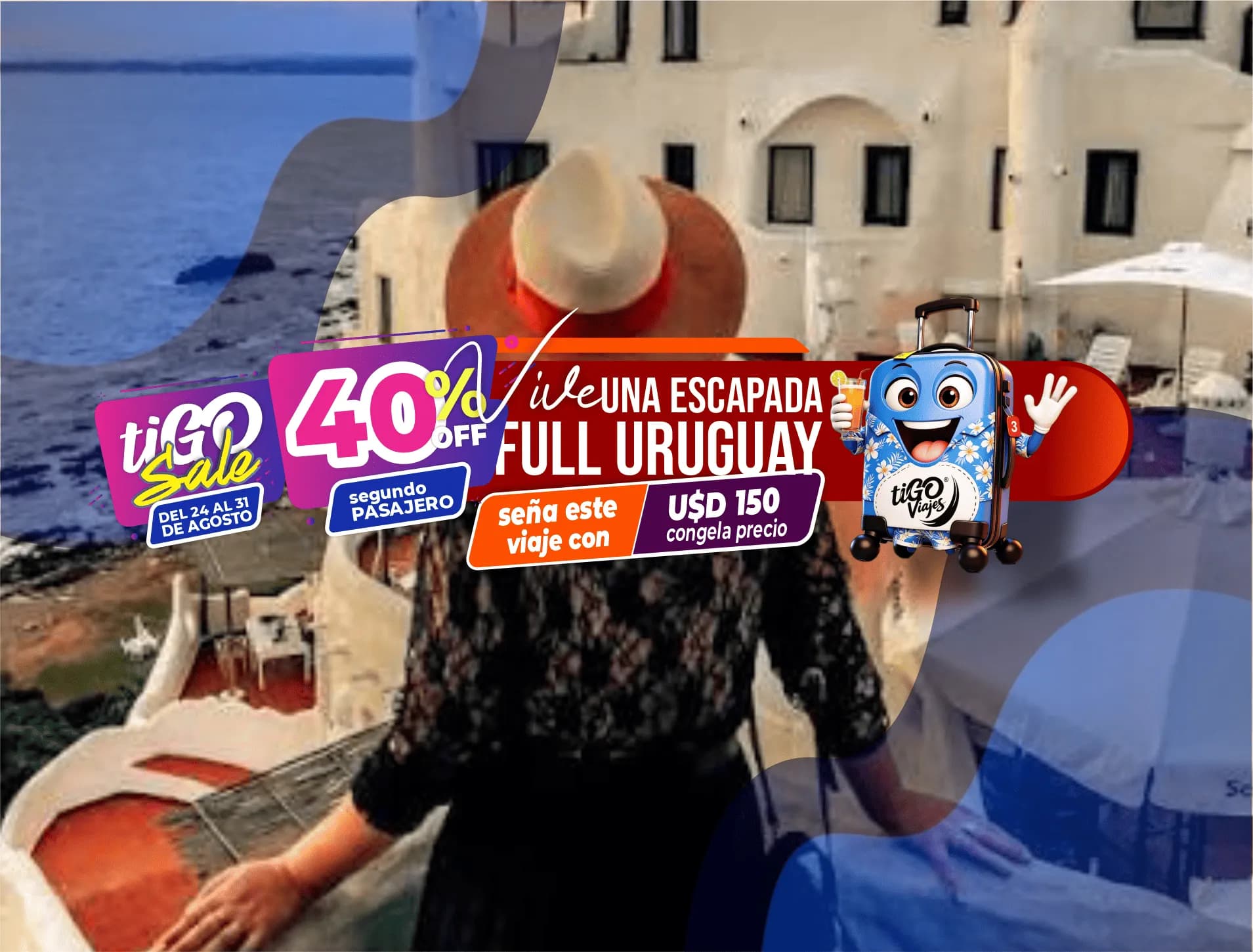 FULL URUGUAY (Piriapolis - Montevideo - Colonia)