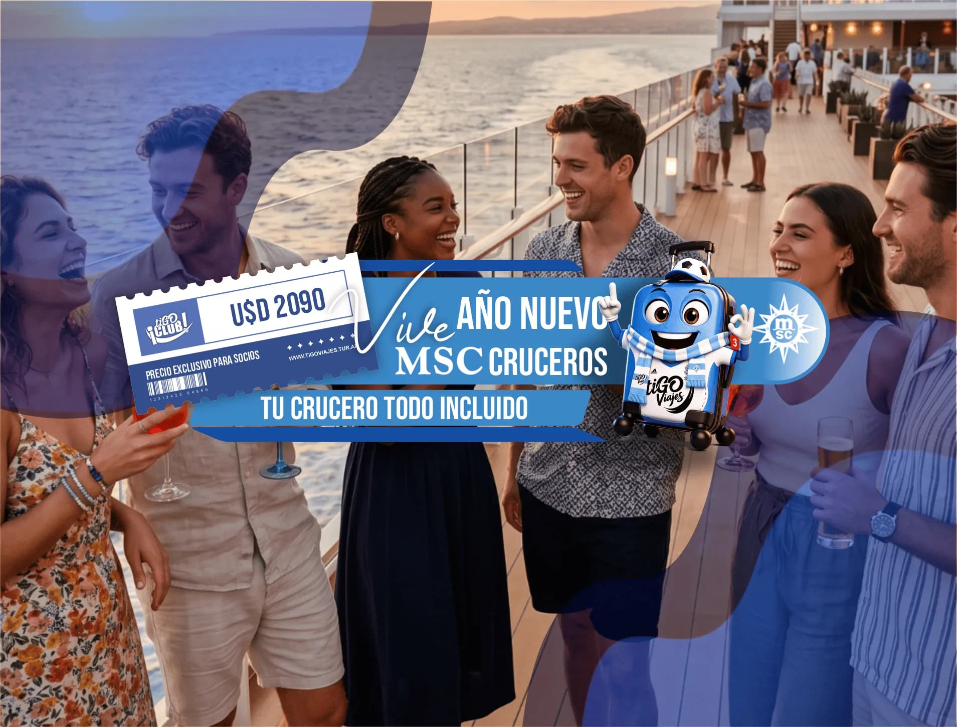 CRUCERO MSC AÑO NUEVO (Acompañado)