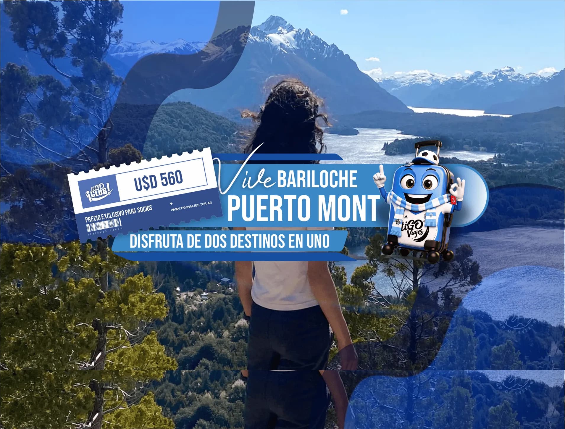 Bariloche y Puerto Mont (Sur de Chile)