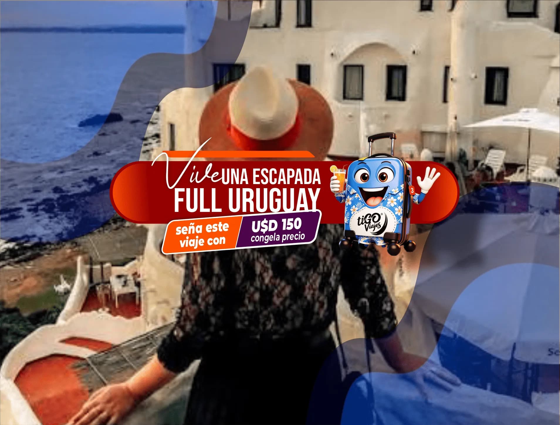 FULL URUGUAY (Piriapolis - Montevideo - Colonia)